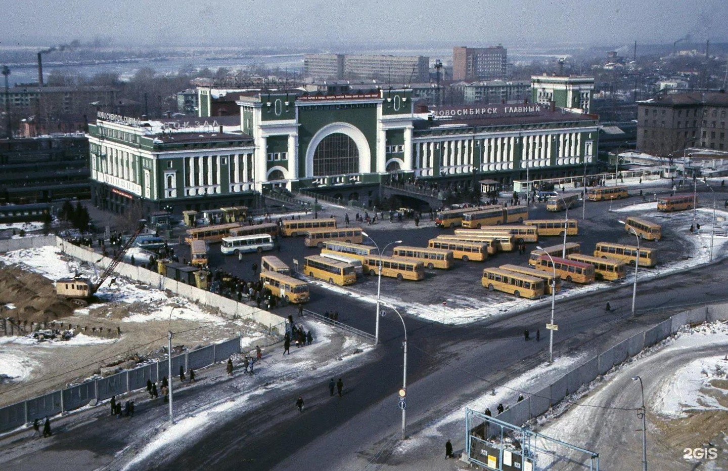 Вокзал Новосибирск главный СССР