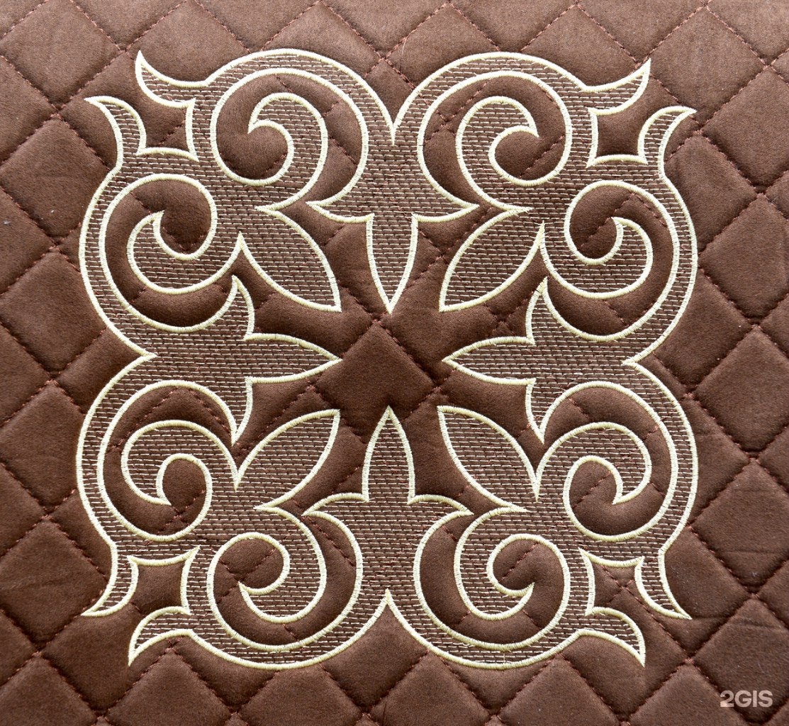 Казахский орнамент ткань