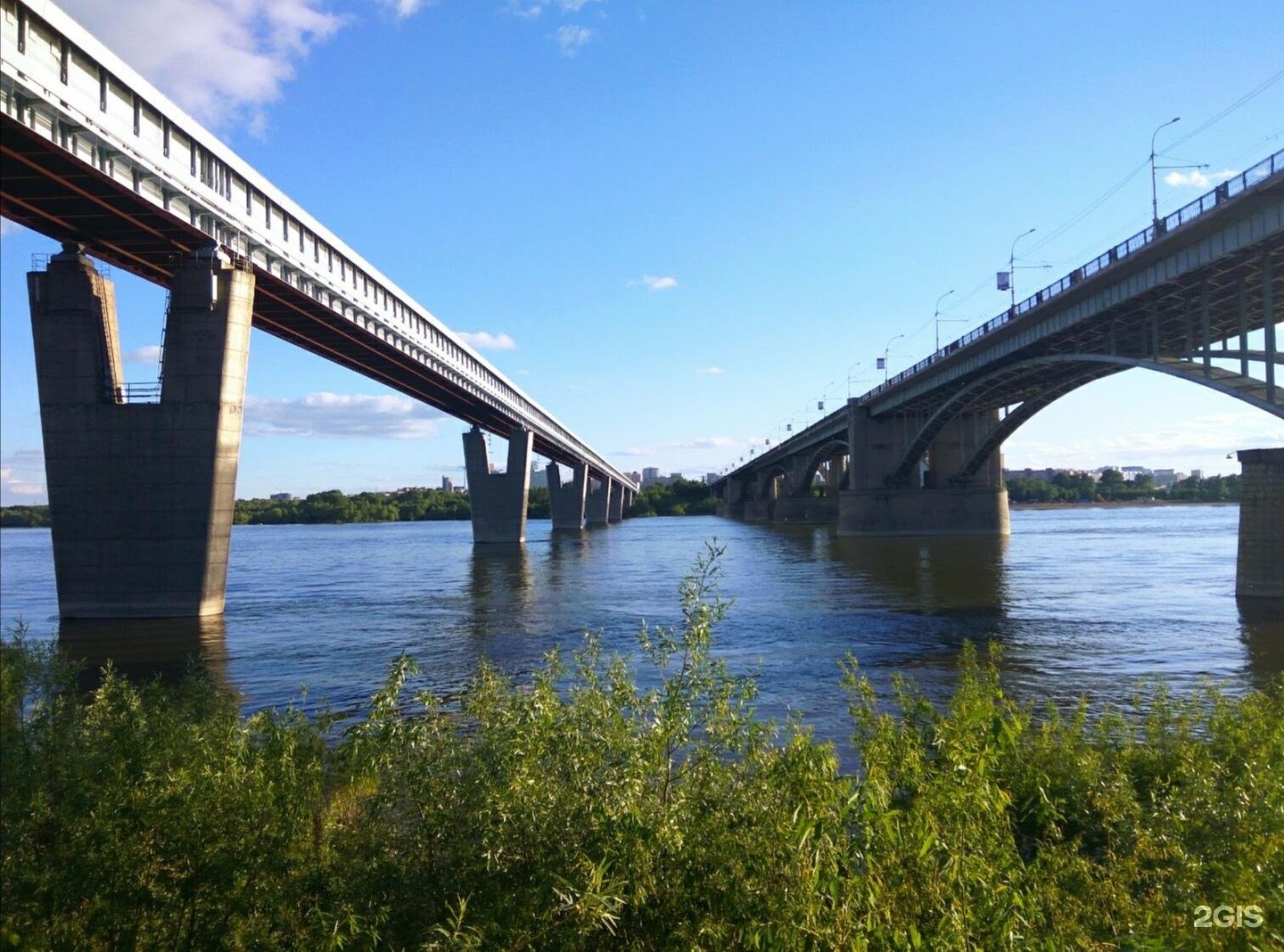 Кировский мост Новосибирск