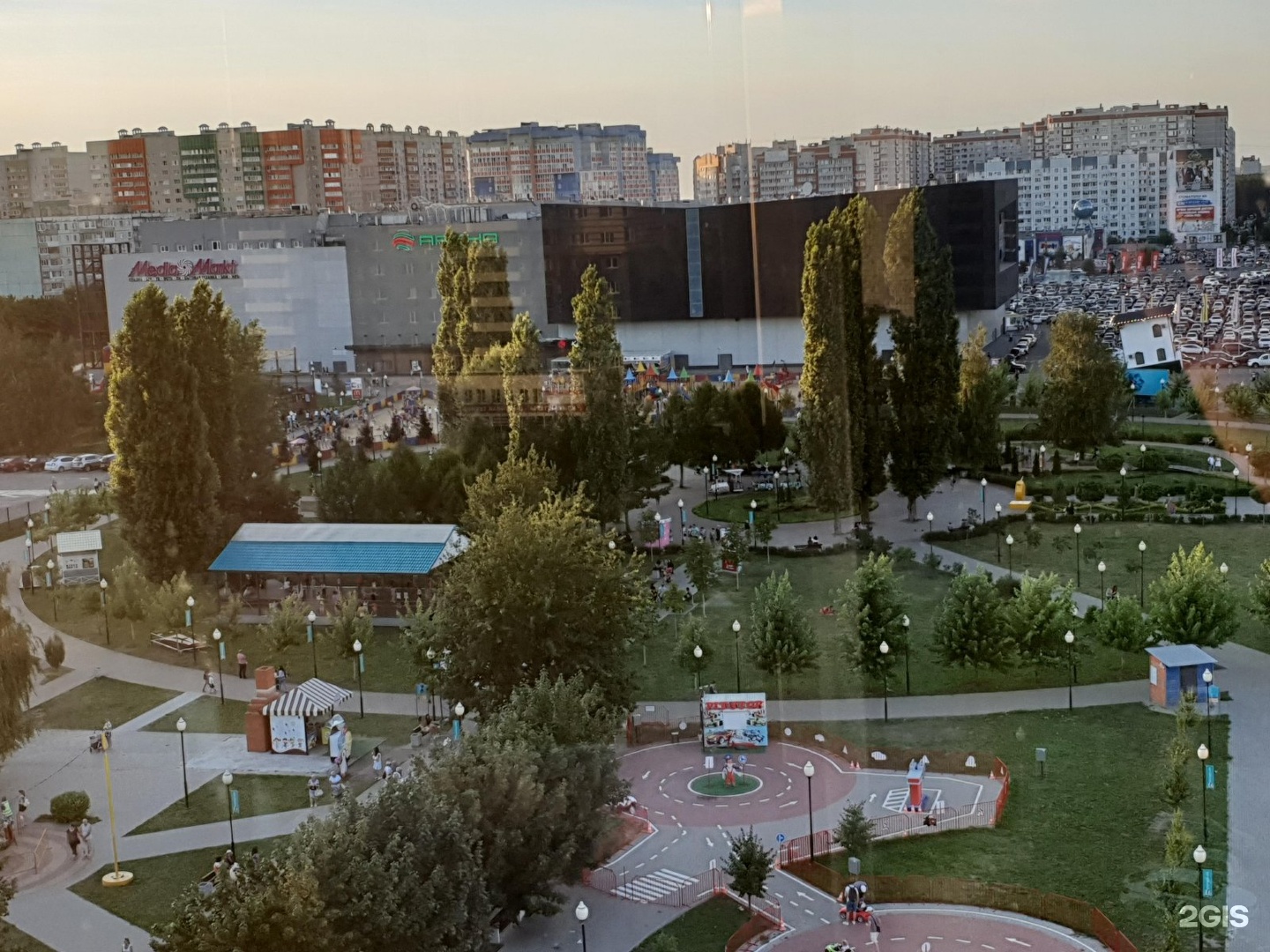 Парк возле арены Воронеж
