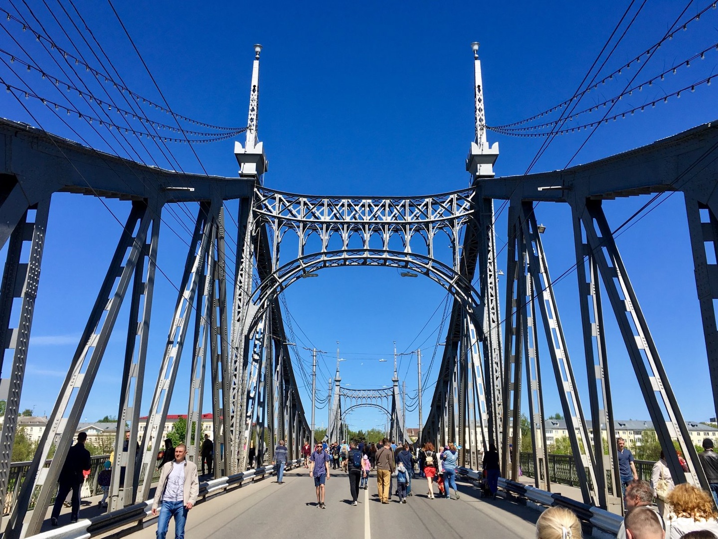 нововолжский мост в твери