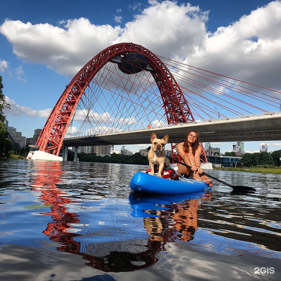 мост серебряный бор москва