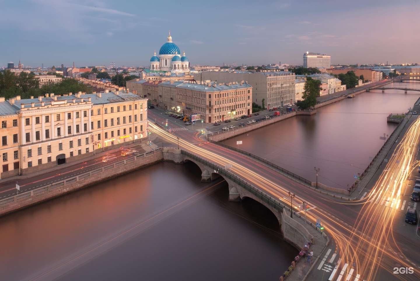 Измайловский мост в Санкт-Петербурге