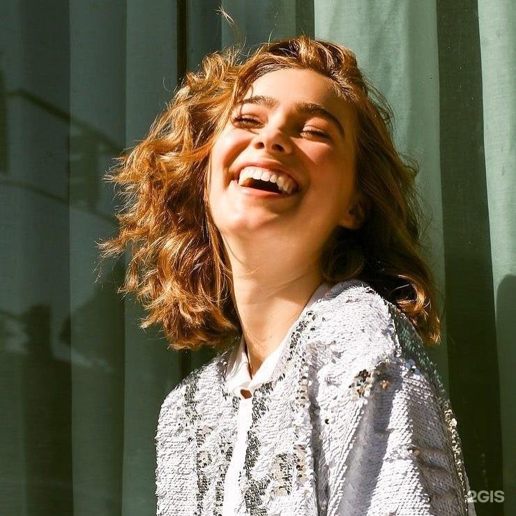 The smile in her eyes. The smile in her eyes