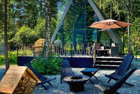 Озерное: Глэмпинг Geometrika • lounge hotel