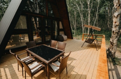 пос. Светлый: Коттедж Kamchatka_a_frame