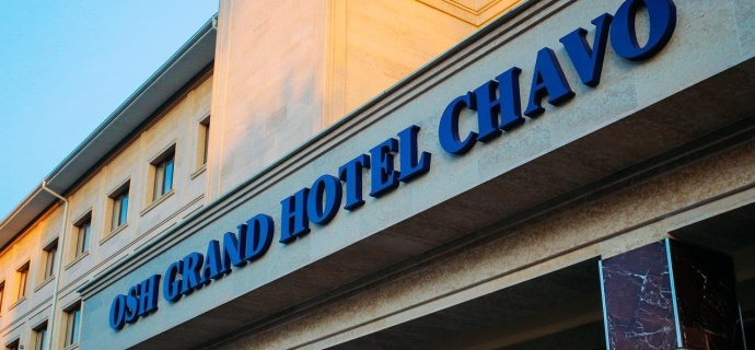 Ош: Отель Osh Grand Hotel Chavo