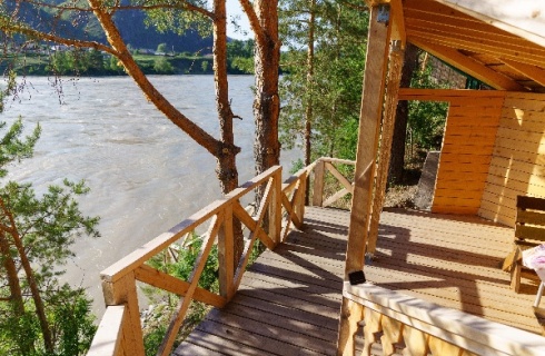 с. Чемал: Турбаза Алтай Чемальский каньон