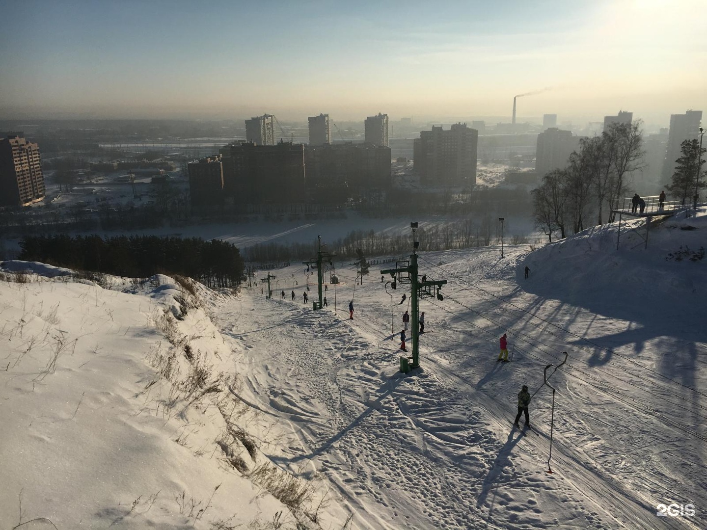 Горнолыжные склоны ключи в Новосибирске