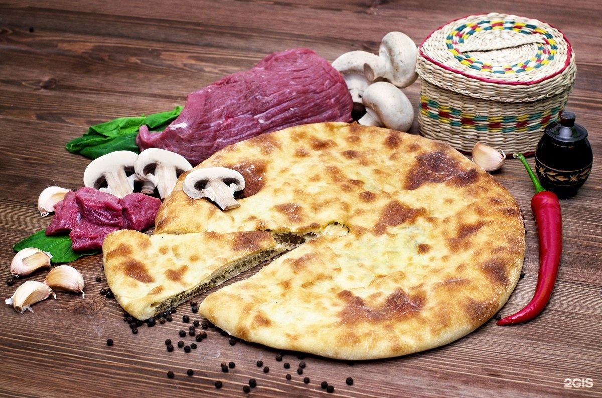 Осетинский пирог с мясом с фото