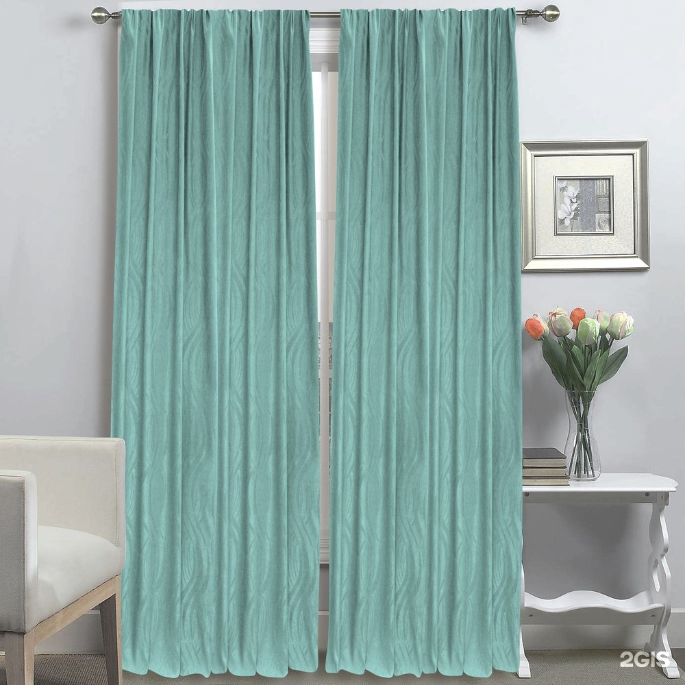 Шторы Мятного Цвета Купить