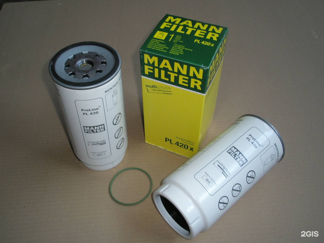 Pl 420 фильтр топливный Mann