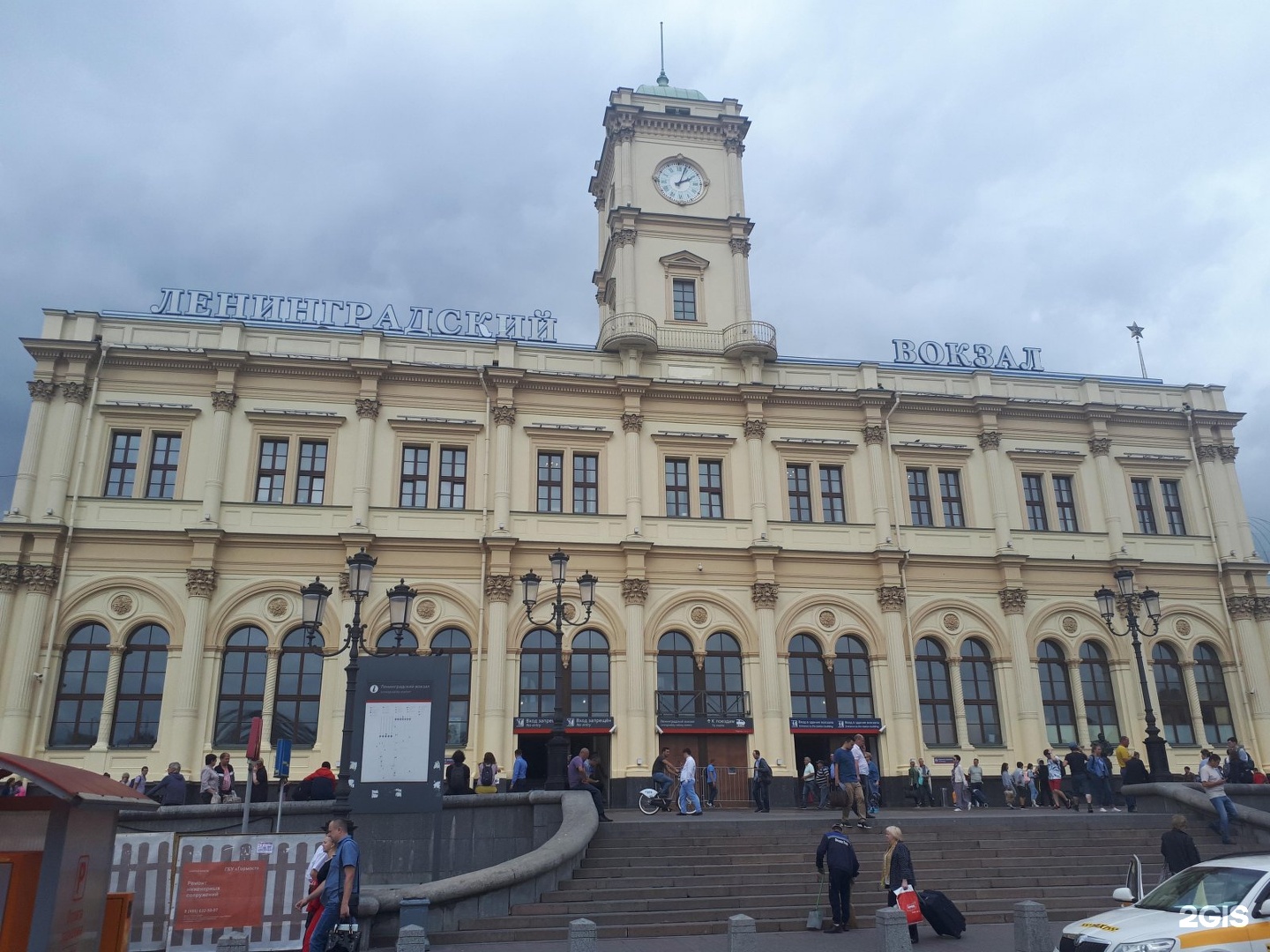 ленинградского вокзала в москве