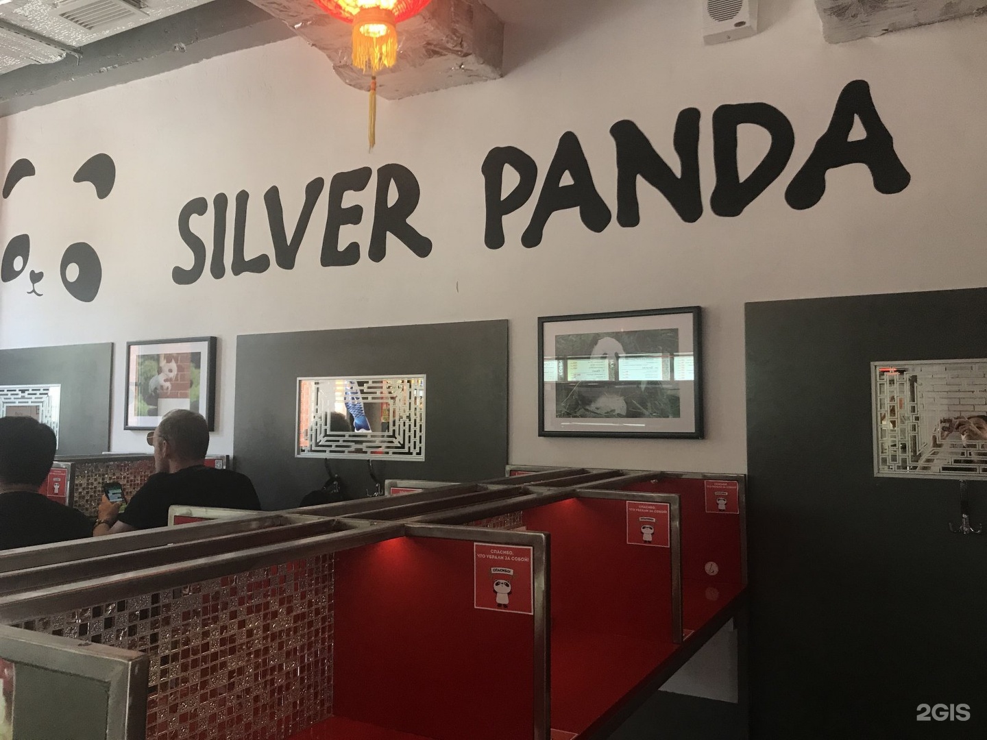 Silver panda