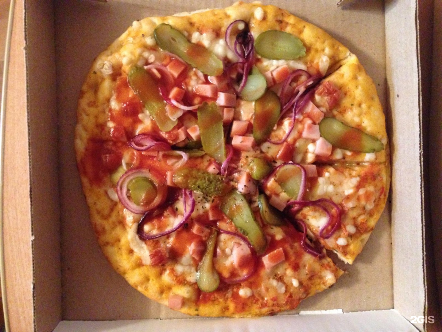 Пицца номер 4. Компания Pizzaman. Вкусная еда Хабаровск. Недопеченная пицца. Номер пиццерии  Pizzaman.