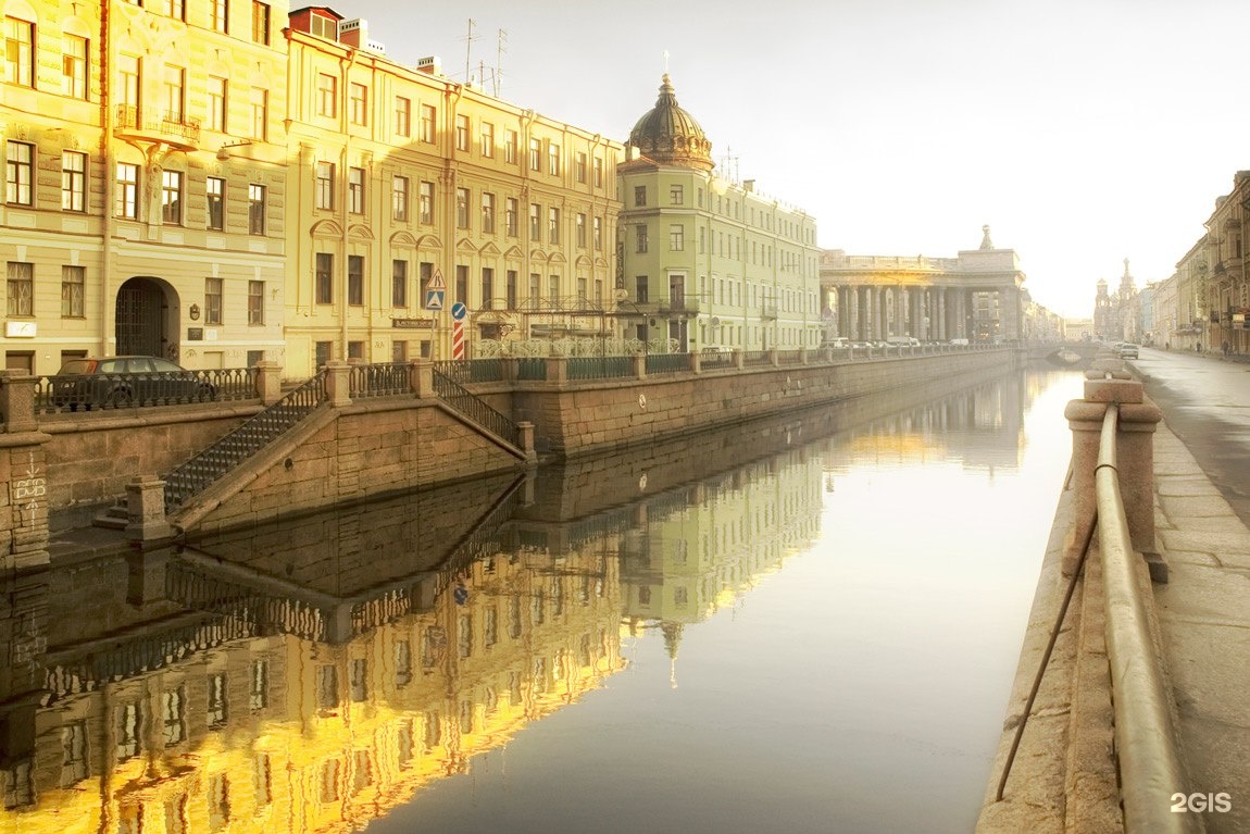 Утренний санкт петербург