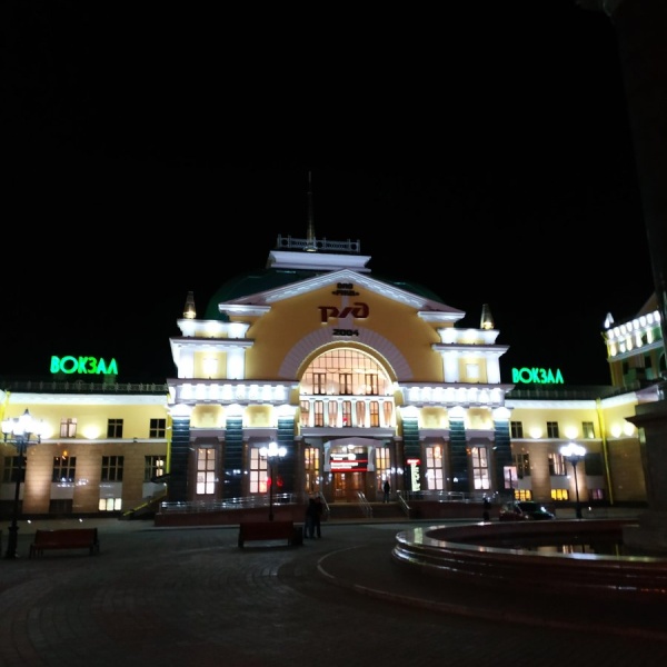 Фото вокзала в красноярске