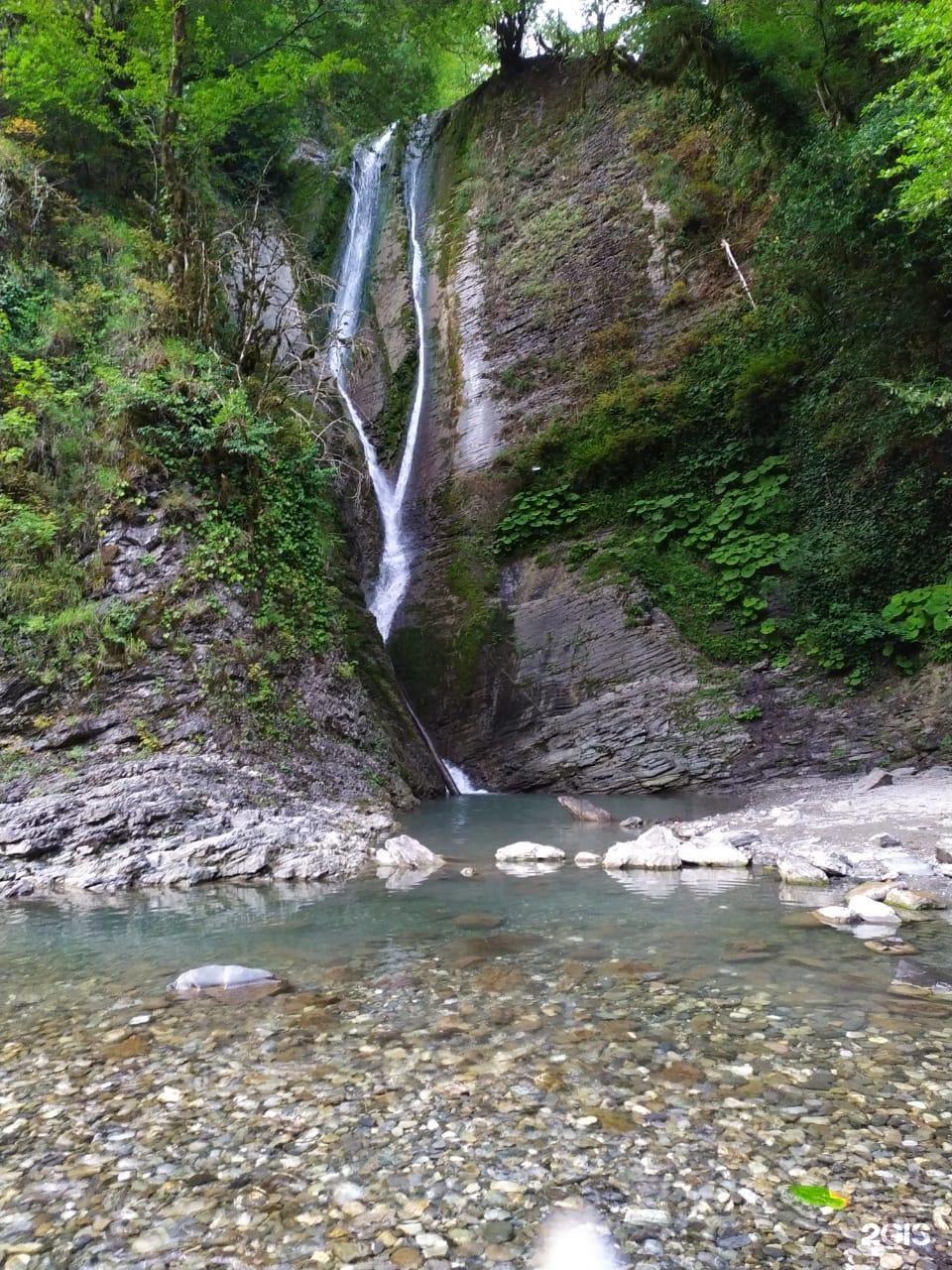 Ореховский водопад Сочи