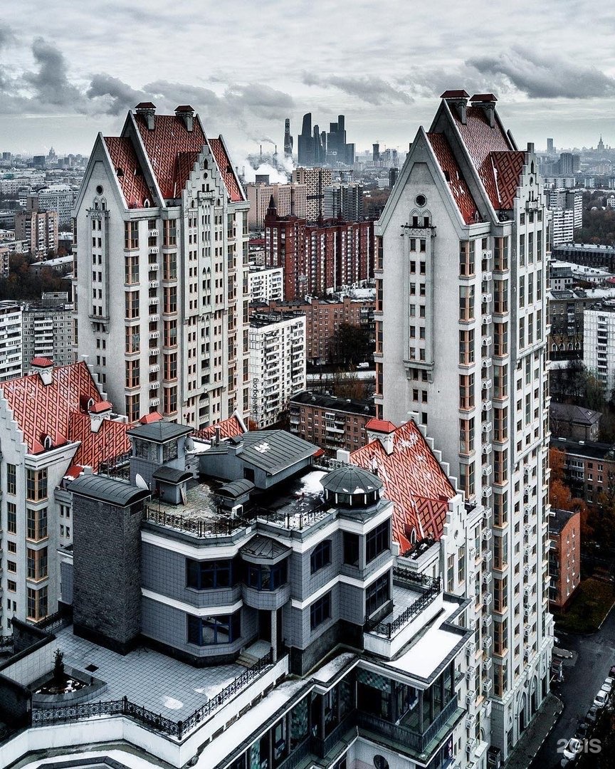 Жилые здания москвы