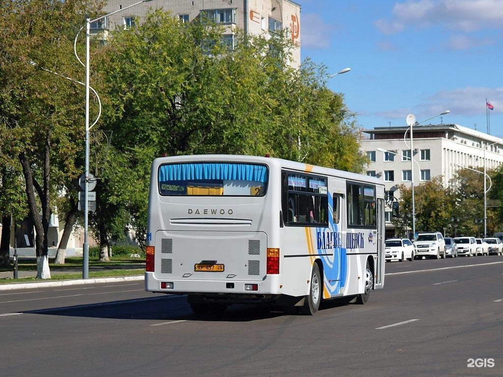 Автобусы благовещенск. Daewoo BS 211. Автобус Daewoo bs211. Автобус Дэу 211. Благовещенск автобус 2000.