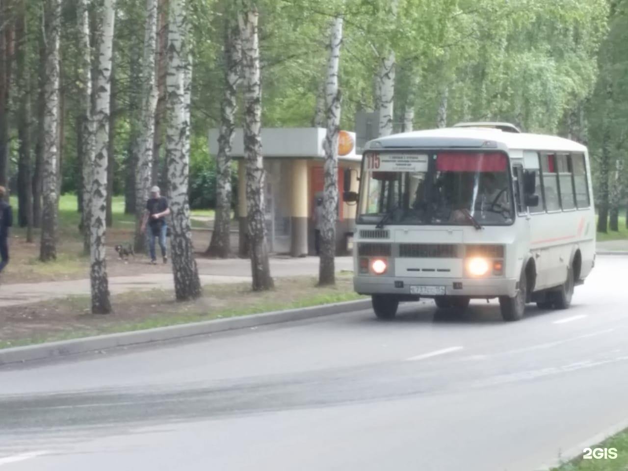 Автобус 115 маршрут остановки