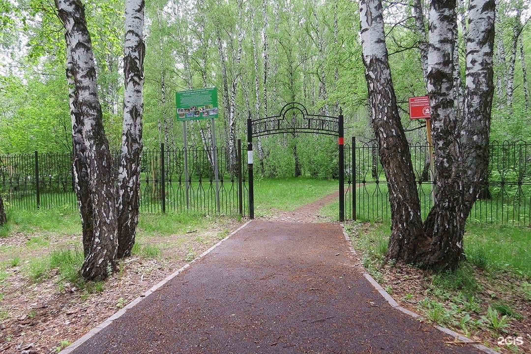 Гагаринский парк тюмень карта