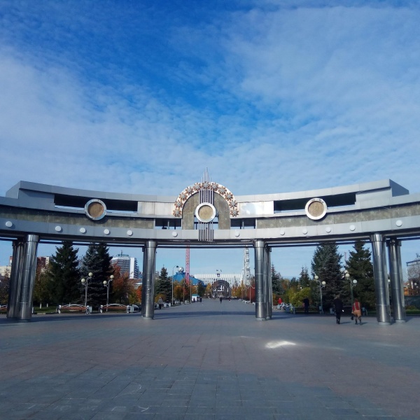 Карта цветной бульвар тюмень
