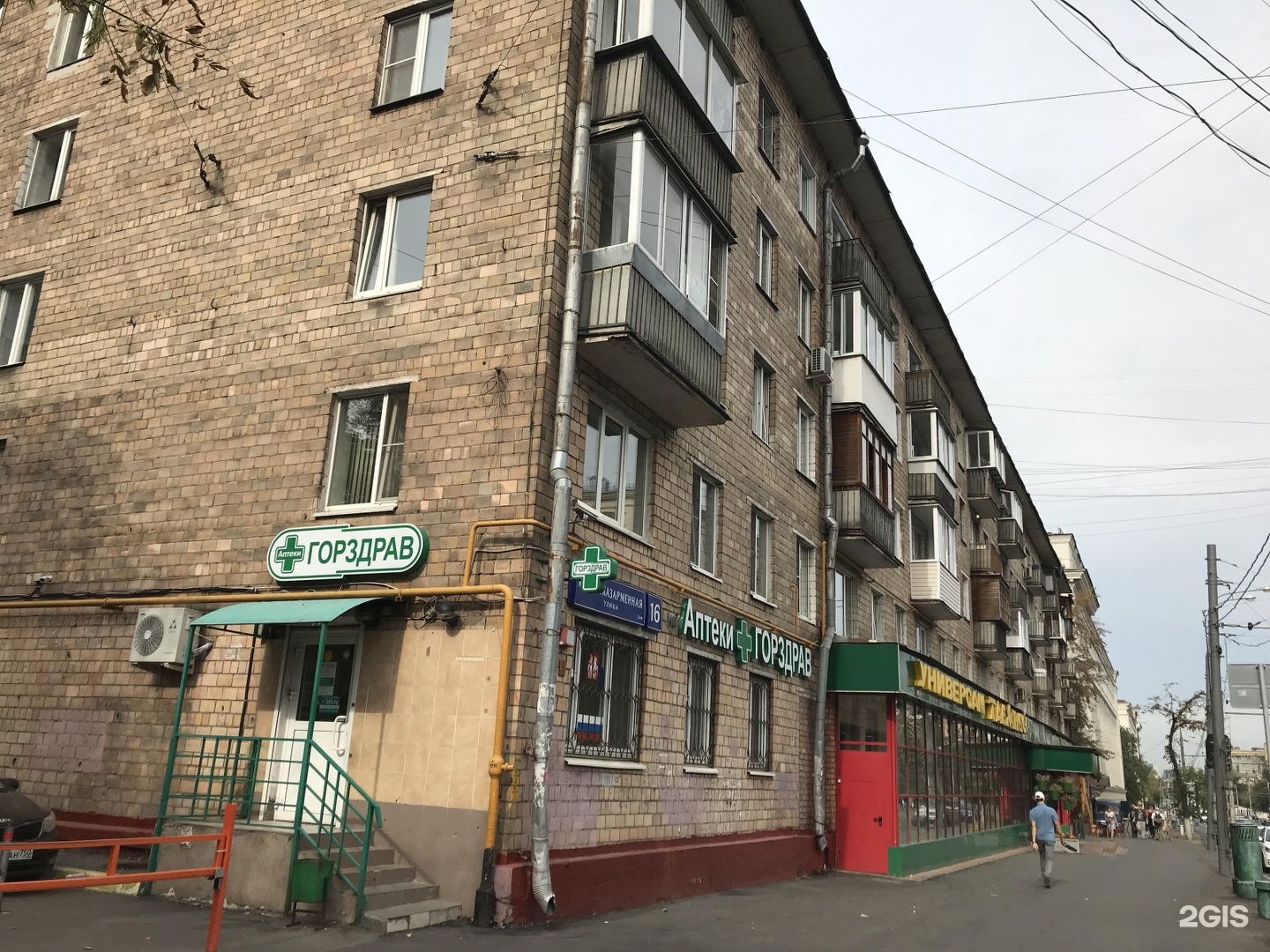 Красноказарменная улица в москве