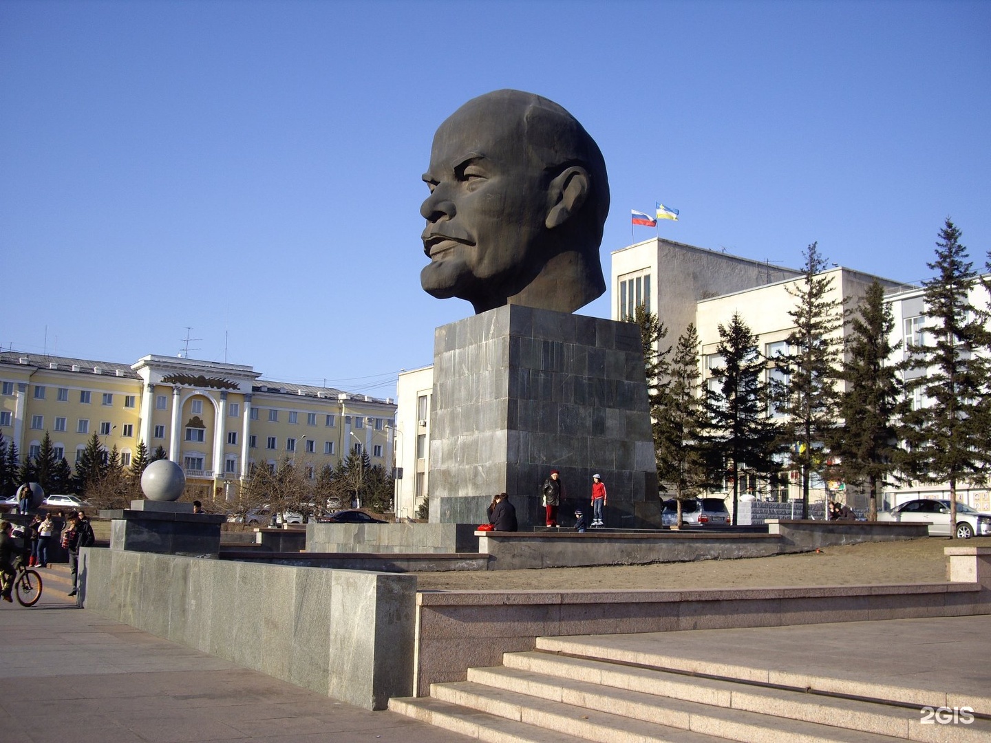Площадь Ленина Улан-Удэ