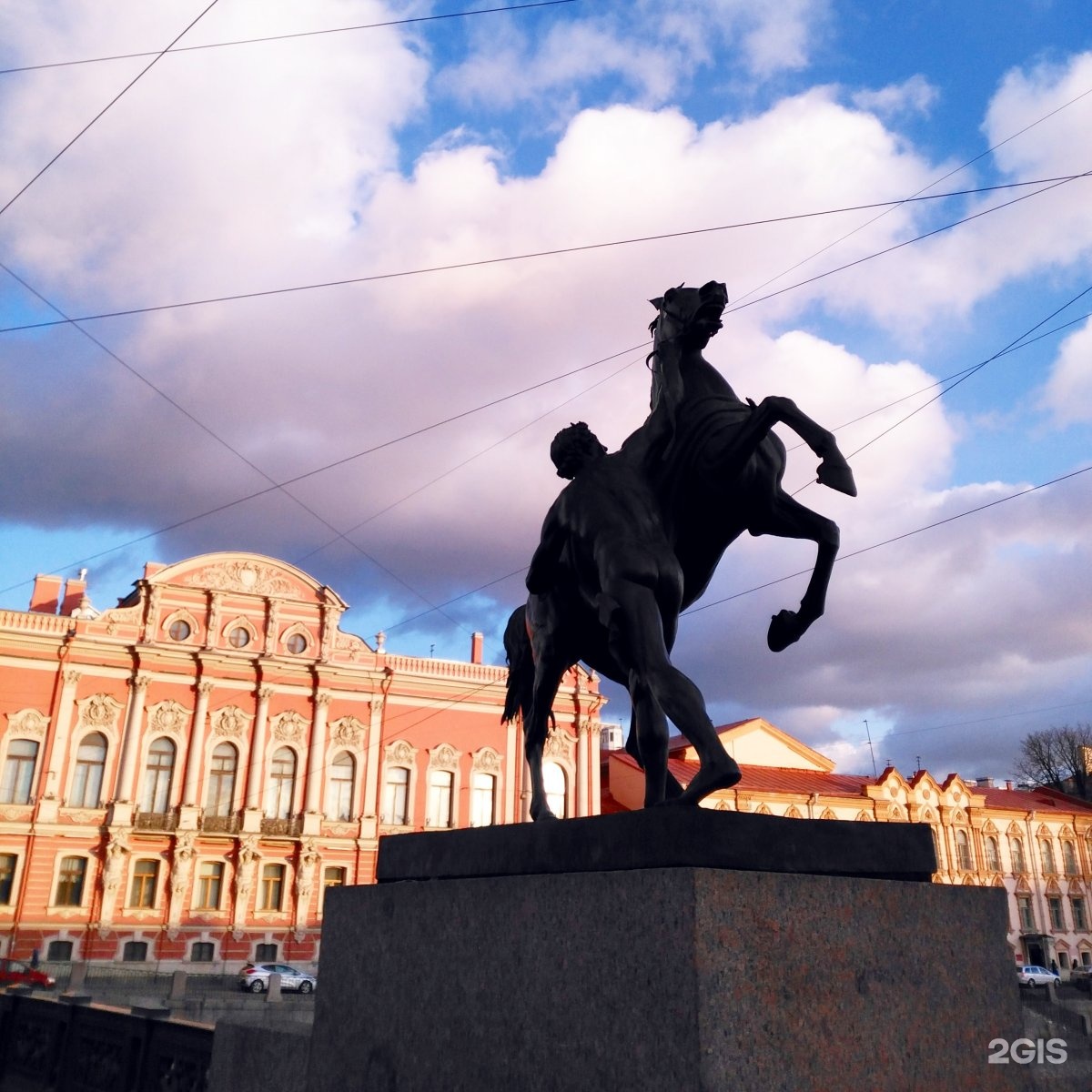 Аничков мост в санкт петербурге фото