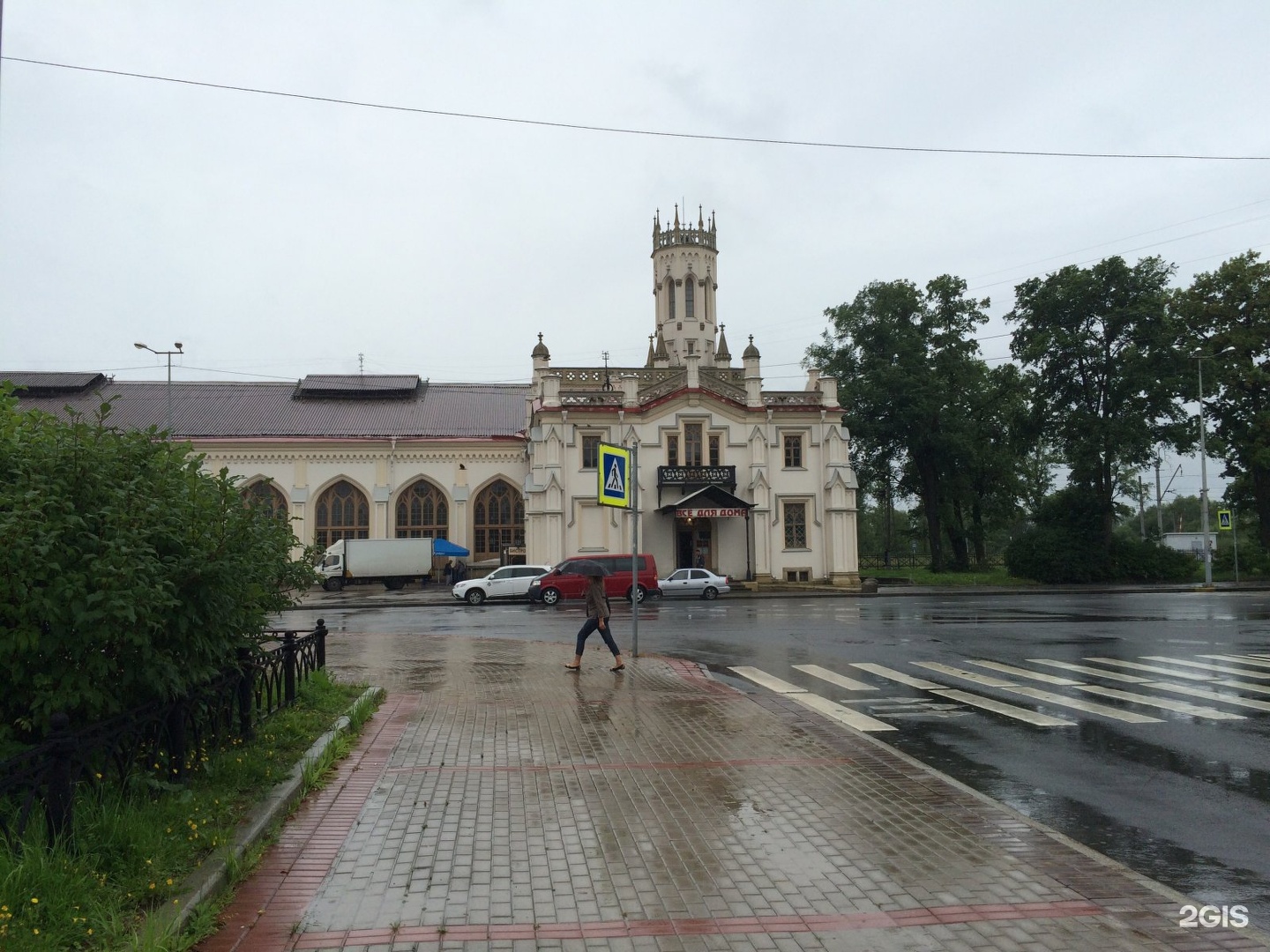 вокзал новый петергоф старые