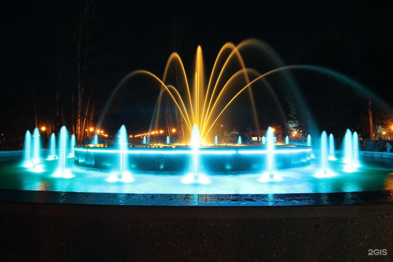 Город Салават фонтан