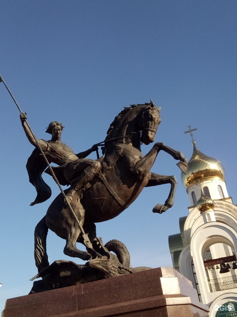 памятник георгию победоносцу в москве на садовом кольце