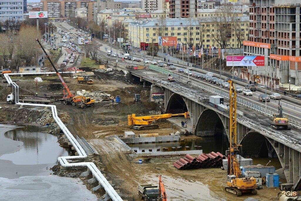 Макаровский мост екатеринбург сегодня