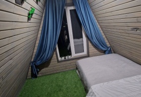 Коттедж А-дом у реки в Саратовской области