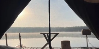 Медведевский район: Кемпинг Оланга на воде