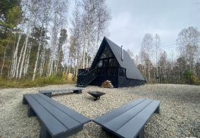 Коттедж А фрейм в Иркутске