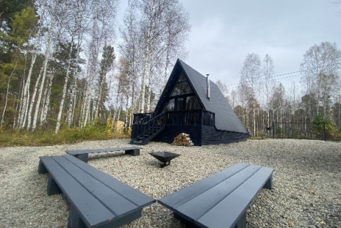 Иркутск: Коттедж А фрейм