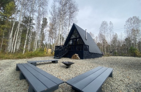 Иркутск: Коттедж А фрейм