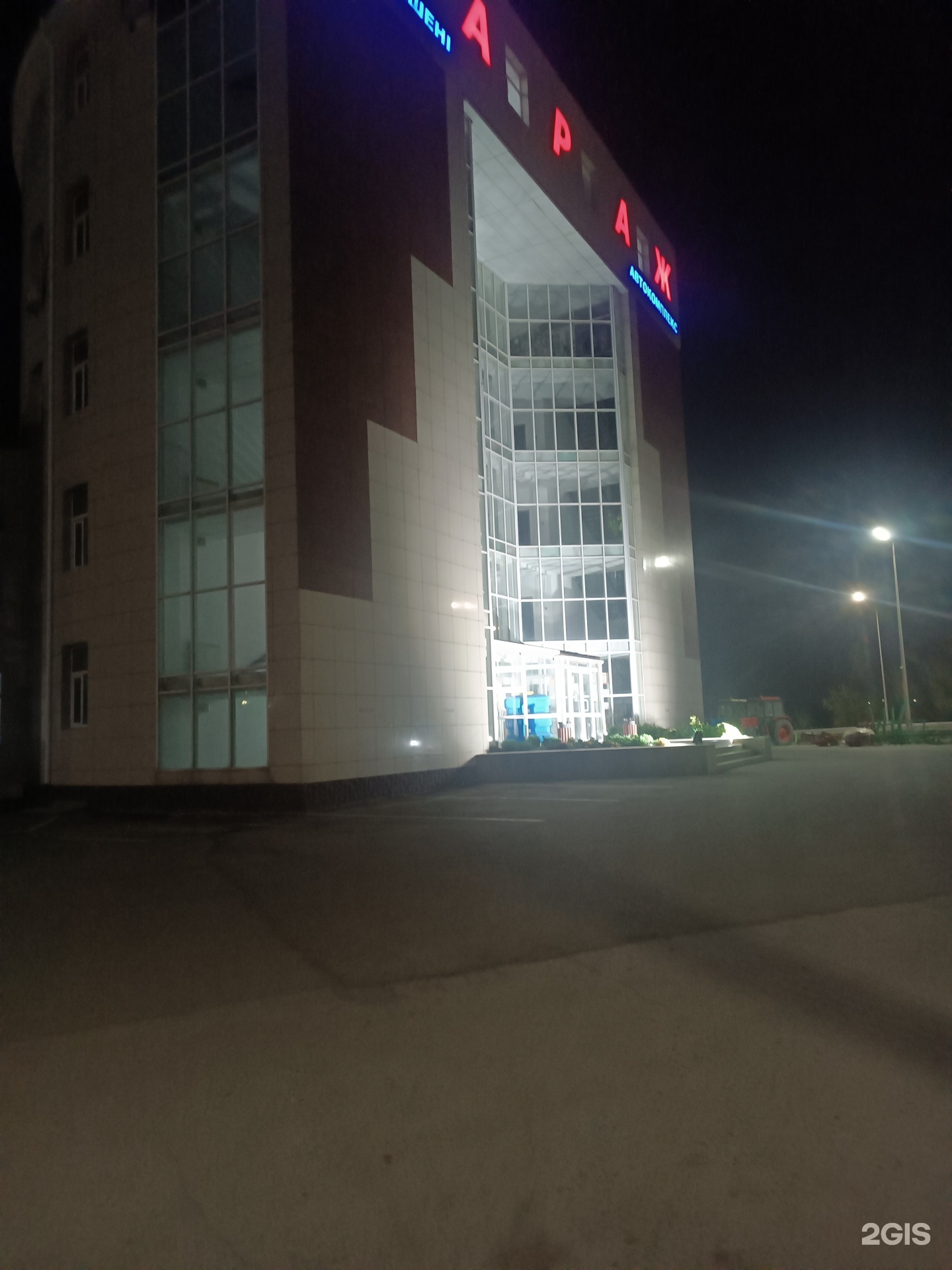 Гараж левая