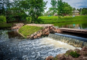 Коттедж Дом в русском стиле в Псковской области