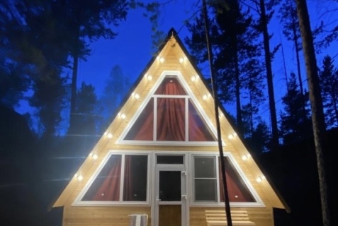 Максимиха: Гостевой дом А-фрейм дома