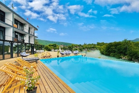 Даховская: Отель Речной Берендей