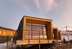 Турбаза 45 причал в Териберке